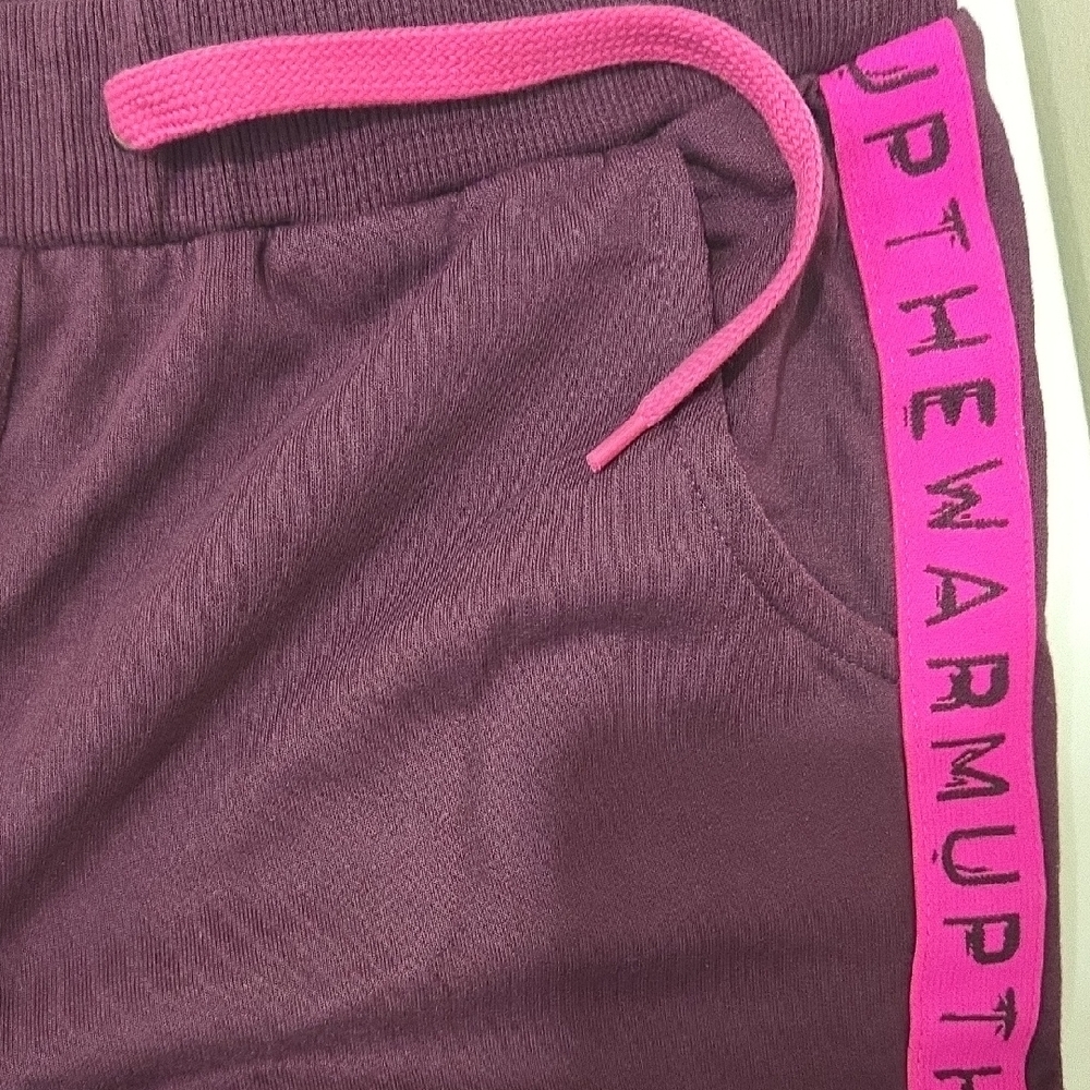 Jessica Simpson Joggers in Deep Purple with Pink Trim - Picture 6 of 9